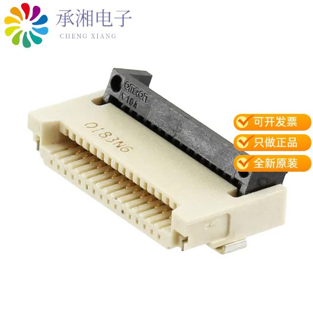 正品XF3M-1615-1B原装CONN FFC FPC 16POS 0.50MM R/A