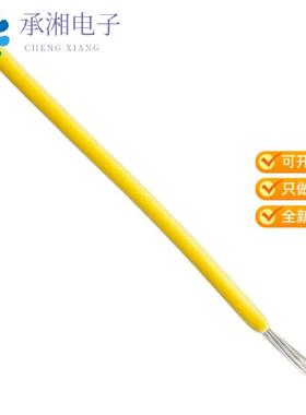 正品55A0111-24-4原装HOOK-UP STRND 24AWG YELLOW 1'