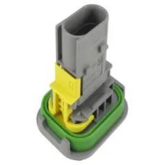 正品2-1703843-1原装CONN PLUG HSG 3POS 4.00MM