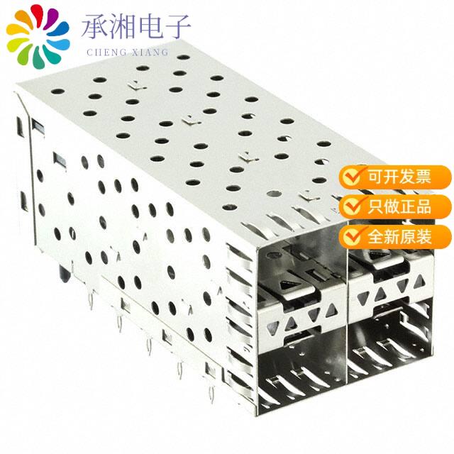 正品SFP0-3030-L原装CONN SFP RCPT W/CAGE 2X2 80P R/A