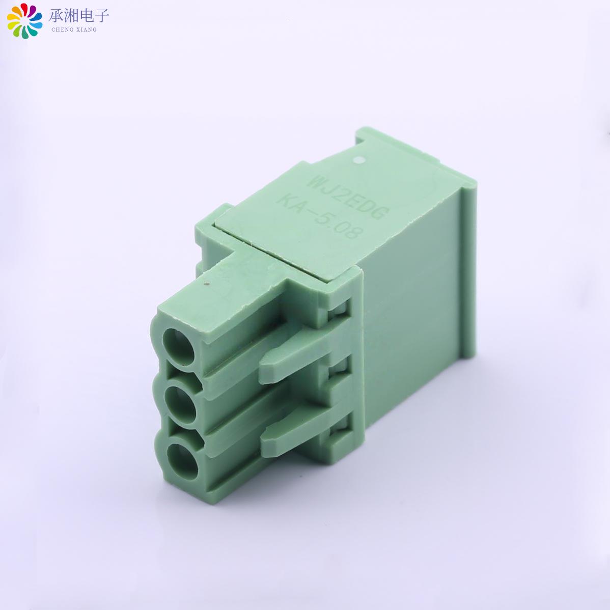 正品WJ2EDGKB-5.08-3P原装插拔式接线端子 3Pin 间