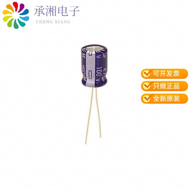 正品ECA-2AM470原装CAP ALUM 47UF 20% 100V RADIAL