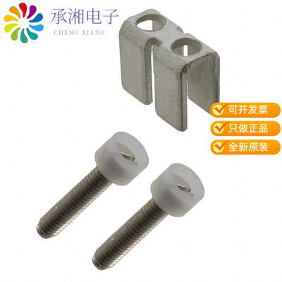 全新0203438正品JUMPER TERM BLK 2POS SCREW-IN