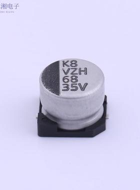 正品VZH680M1VTR-0806原装贴片铝电解电容 ±20% 360mΩ