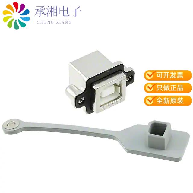 正品MUSB-D111-31原装CONN RCPT USB2.0 TYPEB 4P PCB RA