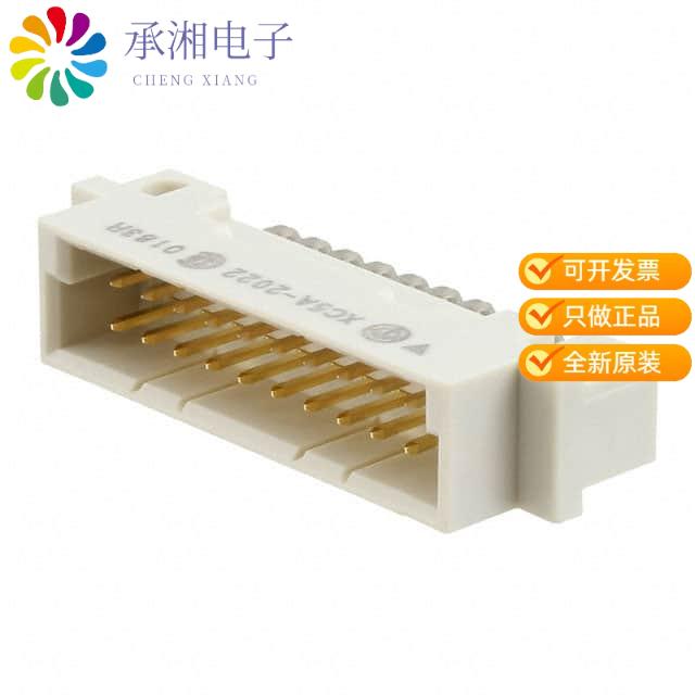正品XC5A-0122原装CONN DIN PLUG 100POS PCB RA GOLD
