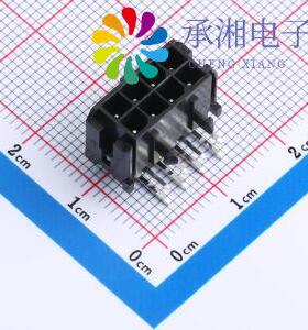 正品M3025R-2x4P原装线对板 间距3mm 2x4P 弯插 黑色