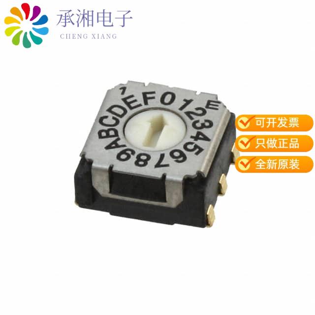 正品SH-7050TA原装SWITCH ROTARY DIP HEX 100MA 5V