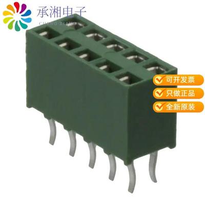 正品215307-5原装CONN RCPT 10POS 0.1 GOLD PCB