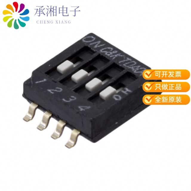 正品TDA04H0SB1原装SWITCH SLIDE DIP SPST 25MA 24V