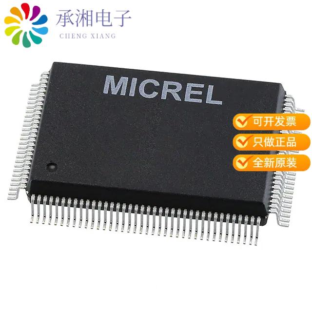 正品KSZ8842-PMQLI原装IC ETHERNET SW 2PORT PCI 128QFP