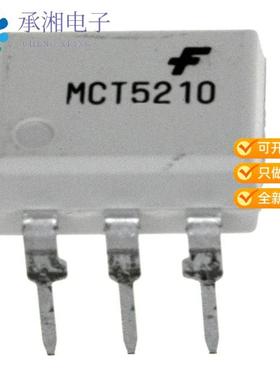 正品MCT5210M原装OPTOISO 4.17KV TRANS W/BASE 6DIP