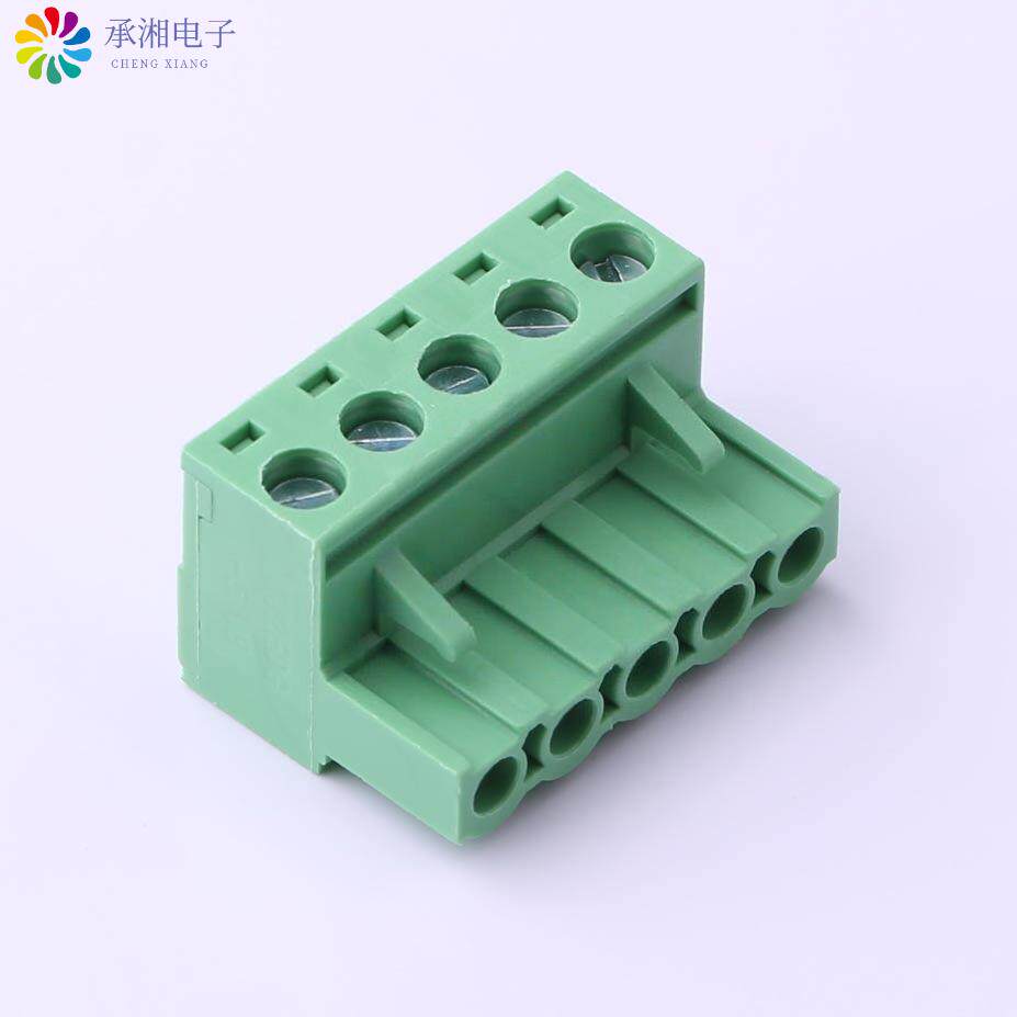 全新WJ2EDGK-5.08-5P正品插拔式接线端子 插头 5P - 实物图