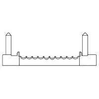 全新749108-8正品CONN TERM COVER 100POS .050