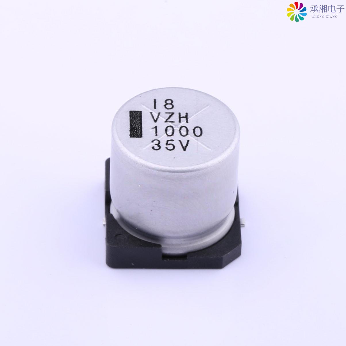 正品VZH102M1VTR-1616原装贴片铝电解电容 ±20% 1mF 54