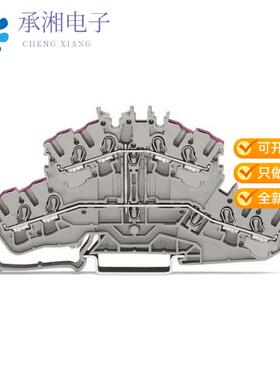 正品2002-2408原装4-CONDUCTOR DOUBLE DECK TERMINAL