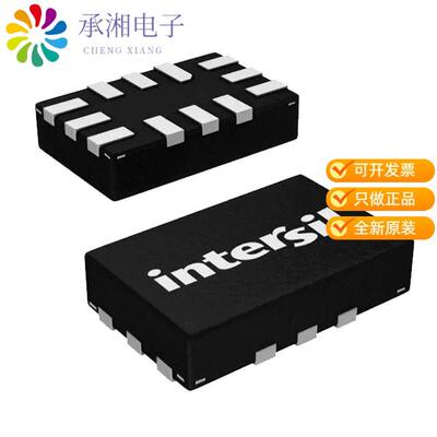 正品ISL54214IRUZ-T原装IC USB SWITCH DUAL SP3T 12UT