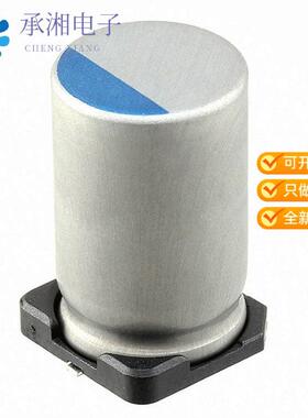 正品107UVR016MEW原装CAP ALUM POLY 100UF 20% 16V SMD