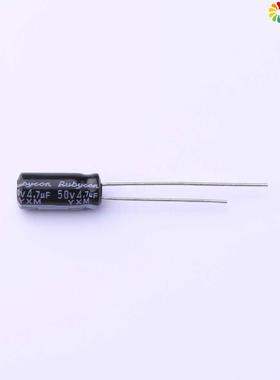 正品50YXM4R7MEFR5X11原装直插铝电解电容 ±20% 50V 4.