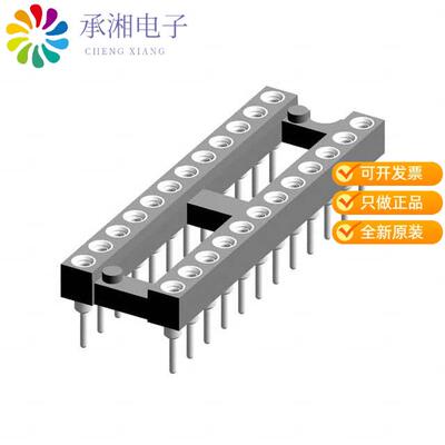 正品110-87-324-41-001101原装CONN IC DIP SOCKET 24P