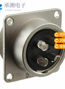 正品JR25RH-4P原装CONN RCPT MALE 4P SILV SLDR CUP