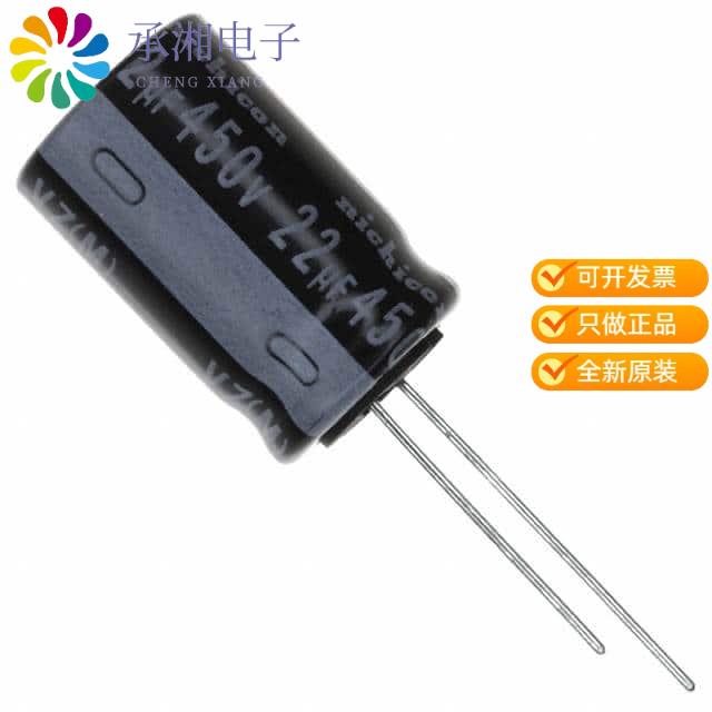 正品UVZ2W220MHD原装CAP ALUM 22UF 20% 450V RADIAL