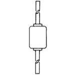 全新JANTX1N5622正品DIODE GEN PURP 1KV 1A AXIAL