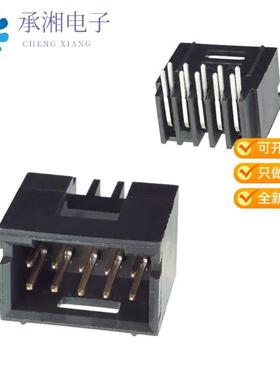 正品5-103166-3原装CONN HEADER R/A 10POS 2.54MM