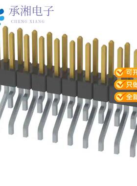 全新MMT-110-02-S-DH正品CONN HEADER SMD R/A 20POS 2MM