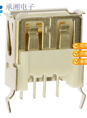 正品690-004-260-013原装CONN RCPT USB2.0 TYPEA 4POS