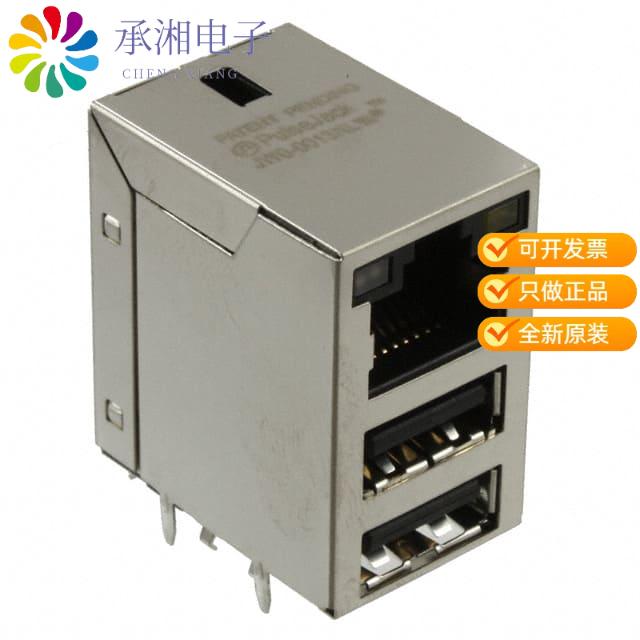 正品JW0-0013NL原装CONN JACK 1PORT 1000 BASE-TX PCB