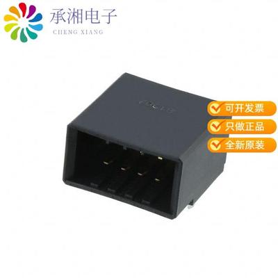 正品1717412-2原装CONN HEADER R/A 8POS 3.81MM