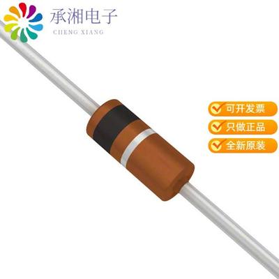 正品BZX55C5V1-TAP原装DIODE ZENER 5.1V 500MW DO35