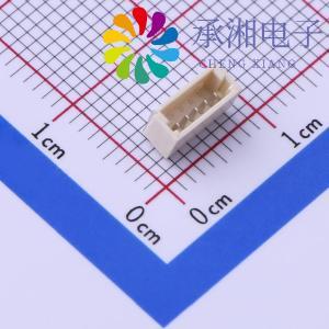 正品X1002WRS-05E-LPSWHF原装线对板 间距1mm 1x5P 卧贴