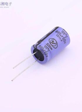 正品ECF1HM681K21OTPO原装直插铝电解电容 ±20% 50V 1.