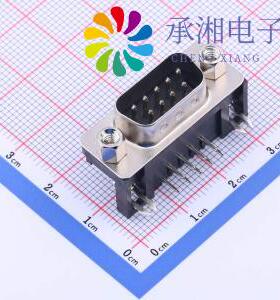 正品X0309WT7B3原装D-Sub连接器 9Pin 2排 黑