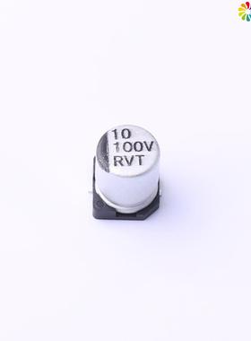 正品RVT10UF100V67RV0110原装贴片铝电解电容 ±20% 100