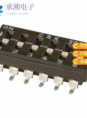 全新SD06H0SB正品SWITCH SLIDE DIP SPST 100MA 25V