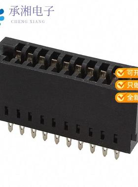 正品1-5147490-0原装CONN EDGE DUAL FMALE 20POS 0.100