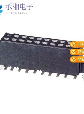正品104652-2原装CONN RCPT 20POS 0.05 GOLD SMD