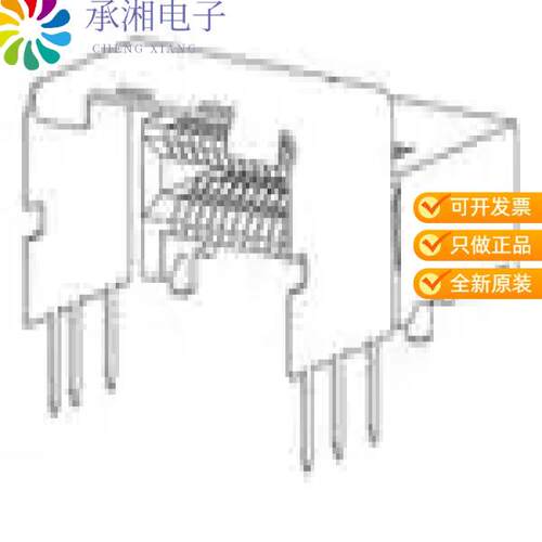 全新1888019-8正品CONN MINI SAS RCP 36P SLD RA SMD