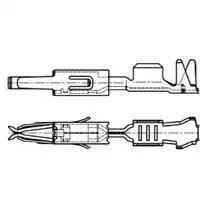 全新964263-3正品CONN SOCKET 17-20AWG CRIMP GOLD