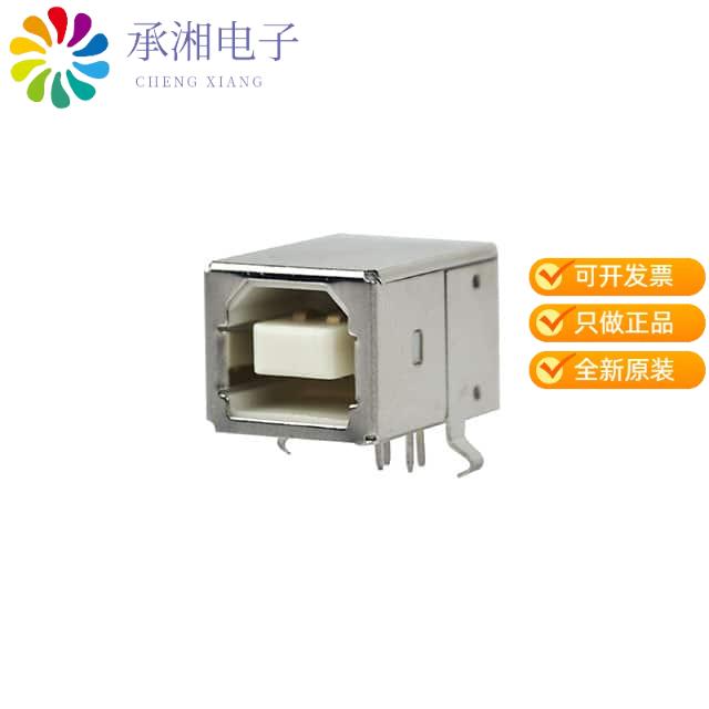 正品UJ2-BH-1-TH原装CONN RCPT USB2.0 TYPEB 4POS R/A
