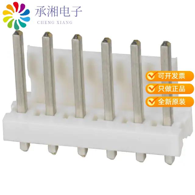 正品644752-6原装CONN HEADER VERT 6POS 3.96MM