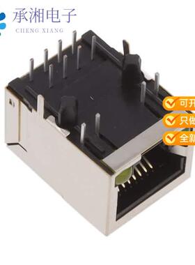 正品MTJ-88TX1-FSD-LH原装RJ45 MODULAR JACK, SHIELDE