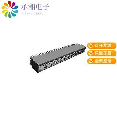 正品1761786-1原装CONN EDGE DUAL FMALE 20POS GOLD