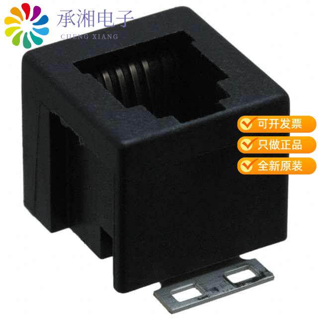 全新1-338084-6正品CONN MOD JACK 4P4C VERT UNSHLD - 实物图