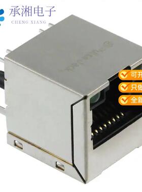 全新JXD2-0010NL正品CONN JACK 1PORT 100 BASE-TX PCB