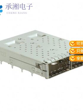 正品2300281-1原装CONN QSFP28 CAGE 1X2 PRESSFIT RA