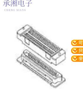 全新61082-084406LF正品CONN RCPT 80POS SMD GOLD